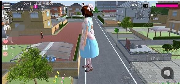 樱花校园模拟器爱丽丝衣服变大变小方法教程