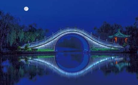 古诗二十四桥明月夜描写的是哪里的美景